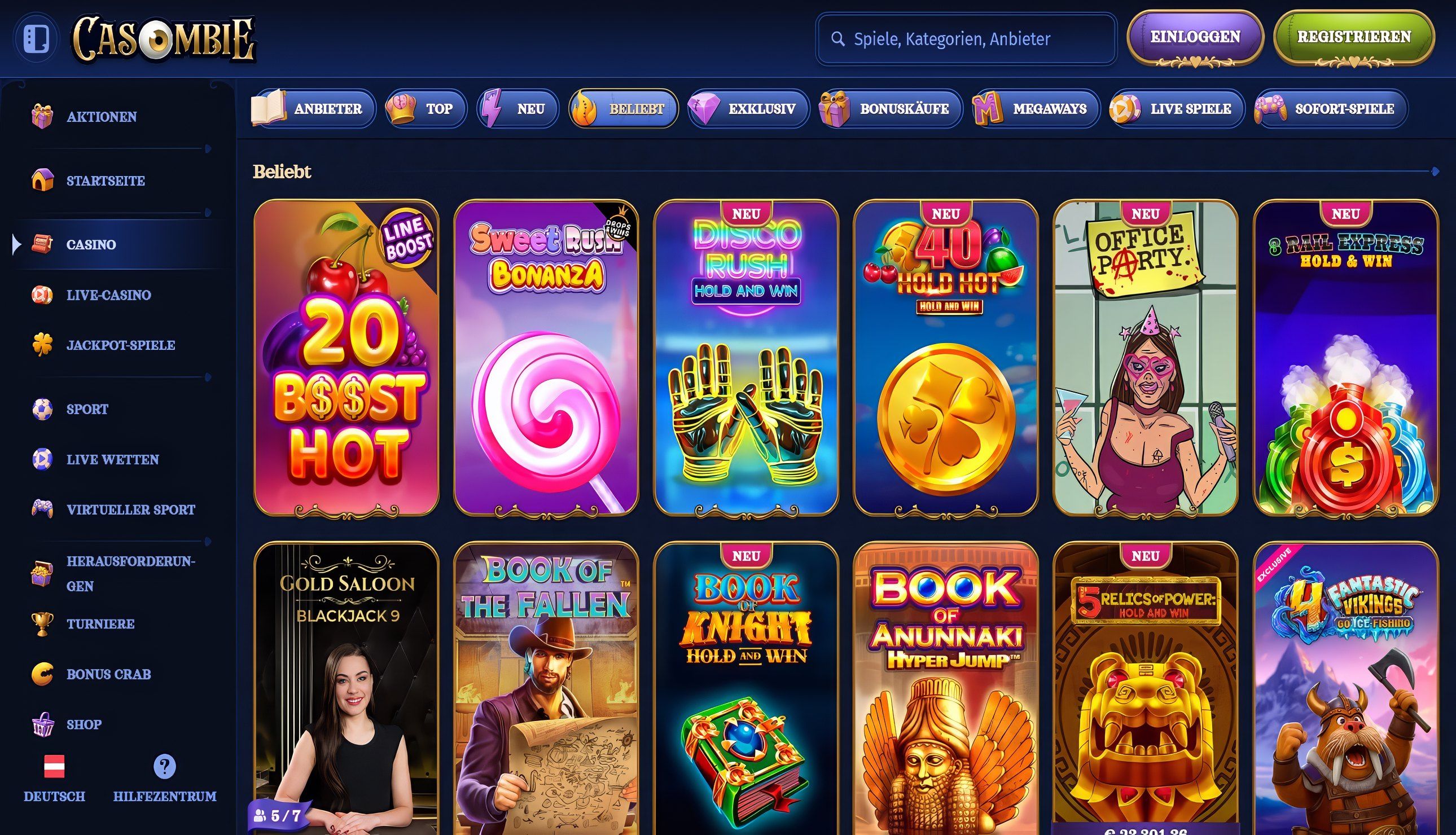 Casombie desktop screenshot 2